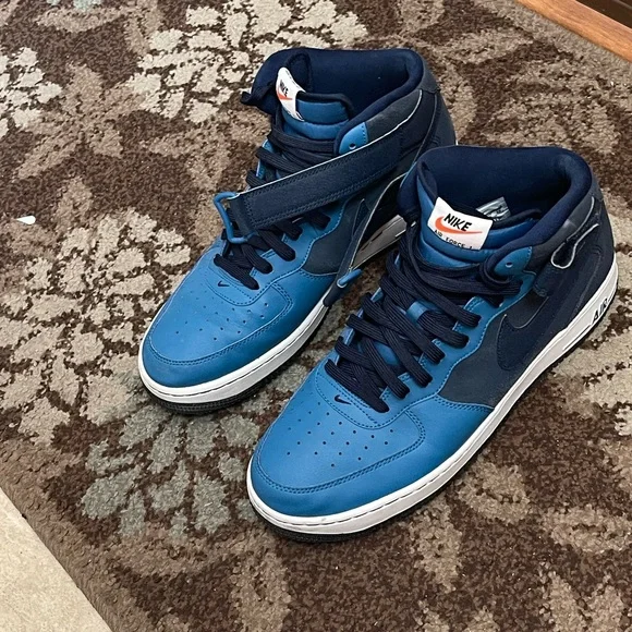 Nike Men's mid university blue - Picture 2 of 4